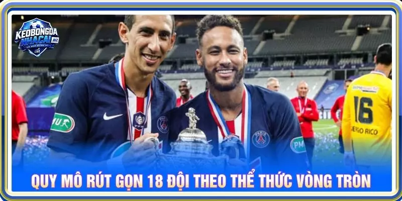 Quy mô rút gọn 18 đội theo thể thức vòng tròn