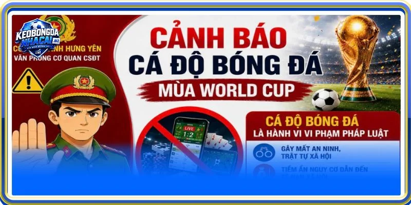 Các điều luật phạt với hành vi cá độ rất rõ ràng