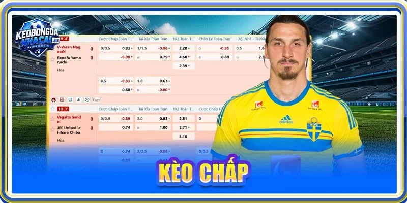 Kèo Chấp - Bắt Kèo Thắng Cược Cùng Cao Thủ Kèo Bóng Đá Nhà Cái