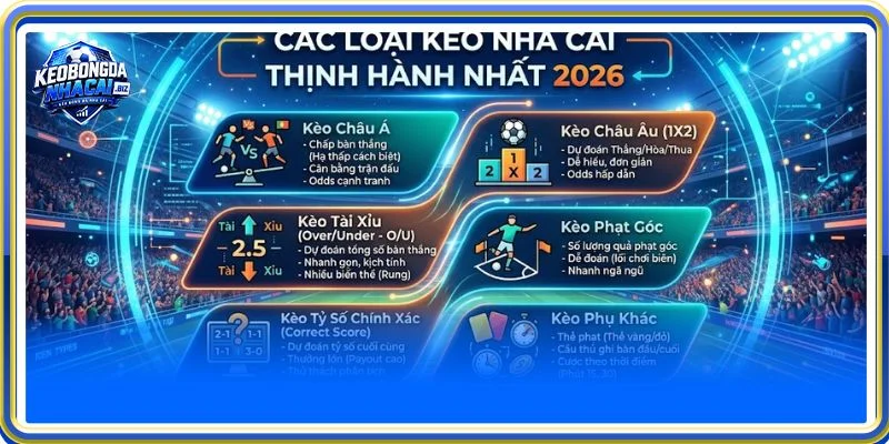 Không khó để hiểu rõ cách đọc với từng dạng kèo nhà cái