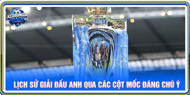 Lịch sử giải đấu Anh qua các cột mốc đáng chú ý
