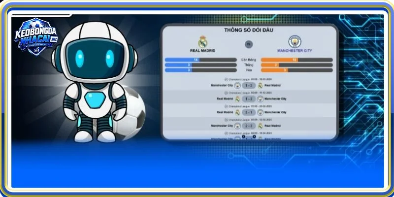 Nhận định bóng đá theo máy tính là phương pháp rất khách quan