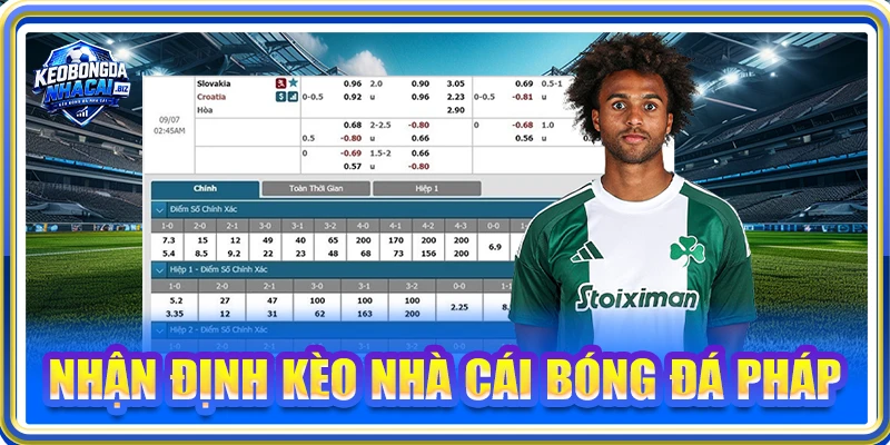 Nhận định kèo nhà cái bóng đá Pháp