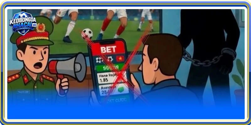 Quy định về luật cá độ được ban hành dưới nhiều bộ luật