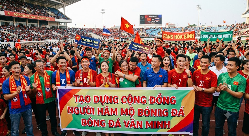 Tạo dựng cộng đồng người hâm mộ bóng đá văn minh